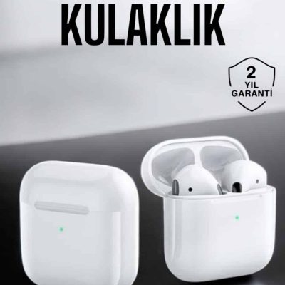 Yeni Nesil Pro Bluetooth Kulaklık Uzun Pil Ömrü Beyaz