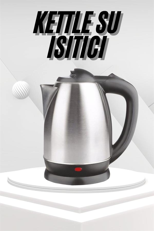 Yeni Nesil Saplı Uzun Ömürlü Paslanmaz Çelik Su Isıtıcı Kettle