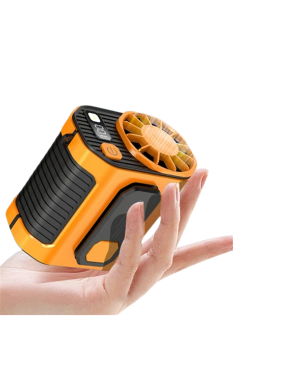 Yüksek Hızlı Mini Klima Fan – 11 m/s Rüzgar Gücü, 100 Hız Ayarı