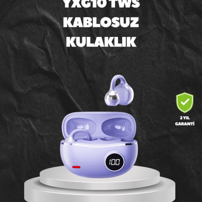 YXG10 TWS Kablosuz Kulak İçi – Elmacık Kemiği İletimli, Şık ve Hafif